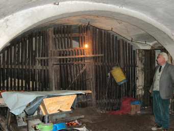 Interior View of Cellar